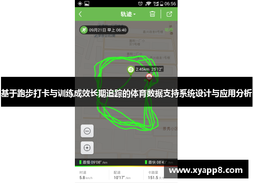 基于跑步打卡与训练成效长期追踪的体育数据支持系统设计与应用分析